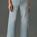 Pistola  Loretta Raw-Hem High-Rise Wide-Leg Jeans size 27 Photo 0