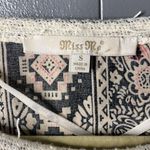 Miss Me  Floral Blouse Back Sweater Size‎ Smal Photo 2