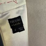 Nicole Nicole Miller pink green yellow beaded boho cottage core pasley dress 4 Photo 5