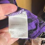 Sag Harbor Vintage Purple and Black Textured Embroidered Cardigan Blazer Size 1X Photo 4