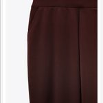 ZARA NWT‎  Serged Jogging Pants In Brown Size Small Photo 5