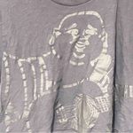 True Religion  Size Medium Black Oversize Buddha Short Sleeve Bella Crop Photo 2