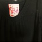 Lucy Love  Black Large Coverup Short Dress Photo 2