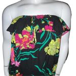 Pure Energy Floral Strapless High Low Hem Dress Photo 2