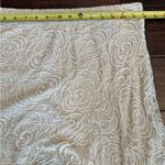 Melissa Paige Dressy Floral Lace Skirt  XL‎ CREAM Photo 6