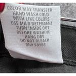 Carmar Los Angeles Mini Skirt Womens 26 Black Side Zip Raw Hem High Rise Grunge Photo 12