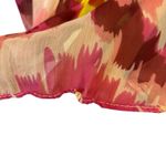 Unbranded Women's Berry Pink Yellow PRINTED WRAP Scarf 20"x84"‎ Photo 5