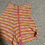 Free People  Aquarius Knot Crochet Sweater Shorts- Size Small Photo 9