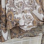 Andthewhy  Front Tie Knot Oversized Print Top Photo 3