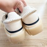 Ivy Park NEW Adidas Super Sleek Chunk Sneakers White Blue Size 9.5 Photo 4