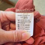 Comfy Linen Cotton Flowy Rust Pants Drawstring New Wide Leg Red Size undefined Photo 5