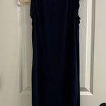 Michael Kors  Navy Ruffle Mini Dress Photo 3