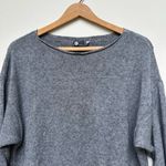 Made in Italy Gray Crewneck Long Sleeve Sweater Medium Size L Photo 1