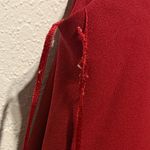 Lovemarks Elegant Layered Camisole in Deep Red Beaded Straps M Sparkly Flowy Top Photo 4