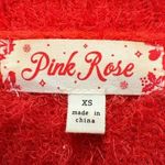 Pink Rose Cozy Rose Pink Sweater Photo 4