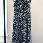 ZARA  Leopard Black and Greg Maxi Tank Dress Size Small Photo 5