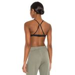 Free People  Black Criss Cross Ring Detail Triangle Bralette Top Photo 4