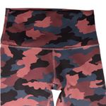 Lululemon Wunder Under 25" Size 4 Heritage 365 Camo Smoky Red Night Sea EUC Photo 4