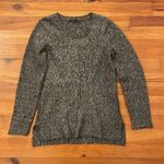 prAna  Sweater Womens Size Medium Coal Nolan Marled Knit Wool Mohair Photo 4