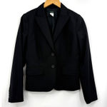 J.Crew  Blazer Schoolboy WoolBlack Long‎ Sleeve Two Button Jacket Size 4 Photo 0