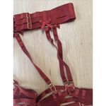 Bordelle Signature Strap Suspender size small Xx 1396 Red Photo 4
