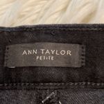 Ann Taylor  The Taper Full Length Mid Rise black jeans size 4P brand new Photo 11