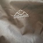 Women’s XXL Waterproof Rain Jacket Removable Hood Dark Green Outdoor Sports Black Photo 2