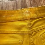 st. john's bay Bright Yellow Skinny Jeans Pants Womens 4 Photo 8