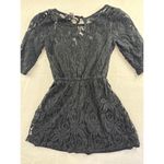 love on a hanger Women’s  Sheer Lace Black Maxi Dress Sz M Photo 2
