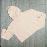 Lane Seven tiny form anime pink cropped hoodie large soft pink pull over Photo 3