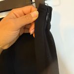 Le Gali Black Cropped Wide Leg Crochet Hem Pants Size XS Photo 4