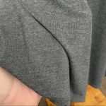 Elan Dress Tunic Top Pockets Long Sleeve High Neck Crewneck Swing Stretch Grey Photo 5