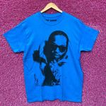 Pop Smoke Blue Music Rap Tshirt size Large Photo 0