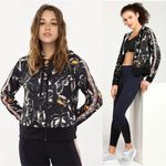 Farm Rio  x Adidas Black Butterfly Zip Up Hoodie Size XS Photo 1