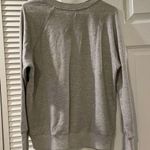Sundry  Rainbow Stripe Sweatshirt size 0 Gray Multi Pullover Raglan Crewneck Photo 6