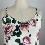 Aritzia Wilfred Floral Silk Tank Top Purple Size M Photo 2