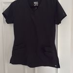 Barco One Black Scrubs Wide Leg, Short Sleeve Photo 2