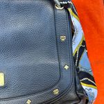 MCM Vintage  Black Leather studded Shoulder Bag Photo 1