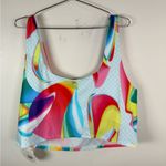 Fabletics  Lydia Built-In Bra Tank Top Multicolor Print Photo 2