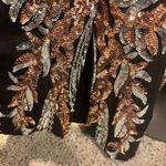 Dress the Population NWT Emmalyn Sequined Midi Dress Rose Gold Multi Size XS Photo 9