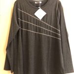 Long Sleeve Tee Gray Size 2X Photo 2