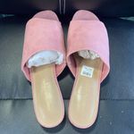 Christian Sirianio 🎉NEW Christian Siriano for Payless Slide On Heel Suede Sandals Blush Size 11 Photo 9