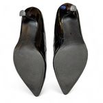 East 5th Women’s Size 10 Black Faux Patent Leather Pumps Pointed Toe Heels Photo 4