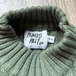 Princess Polly Innerbloom Oversized Ribbed Sweater Dark Green Size XS/S Photo 6