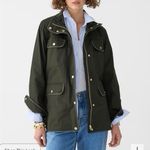 J.Crew  New Downtown Field Jacket Dark Moss Green Photo 5