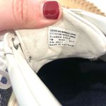 Tory Burch  Carter Glitter Sneaker Women's Size 7M Lace Up White Blue Photo 9