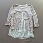 Faith and joy  Layered Chiffon Sweater Photo 1