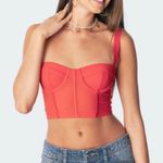 Edikted Mesh Corset Top Photo 0
