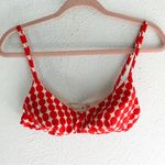 Elisabeth Stewart Vintage Red Polka Dot Bikini Top Pin Photo 1