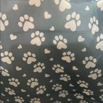 We Pets | “Dog Mom” Canvas Tote Bag w/ Paw Charm White Photo 7